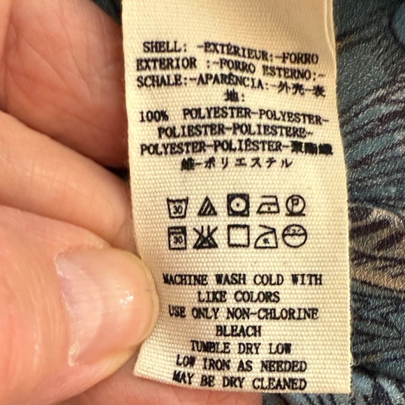 Free People Hummingbird Print Tunic Top Dark Teal - Picture 11 of 15